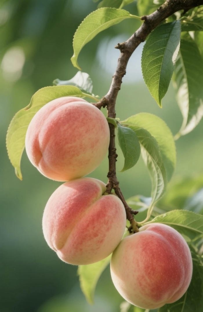 Ảnh avatar quả đào cảm nhận tươi