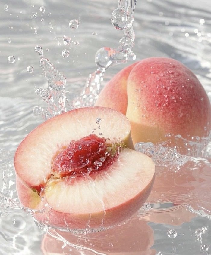 Ảnh avatar quả đào nhìn thân thiện