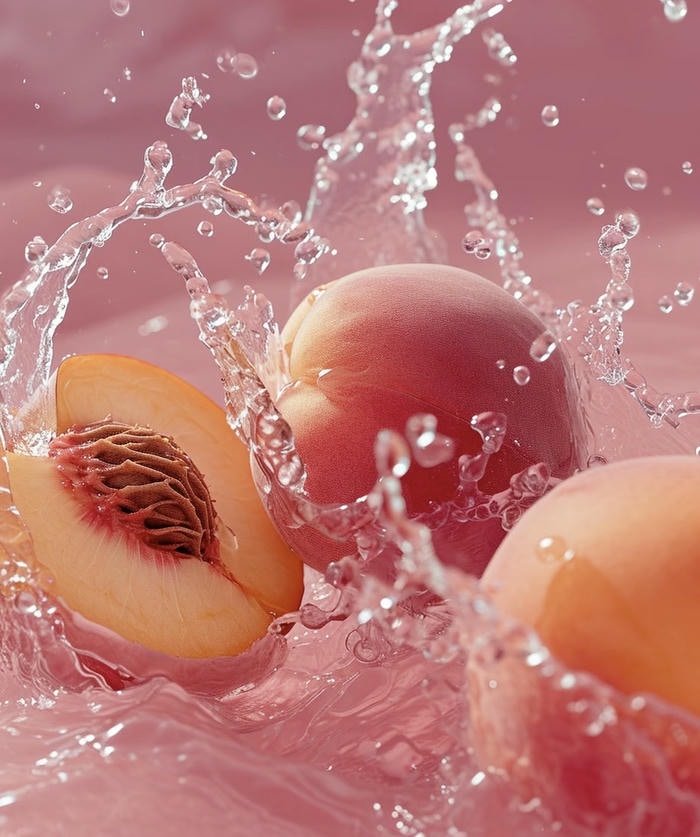 Ảnh avatar quả đào sắc tươi mới