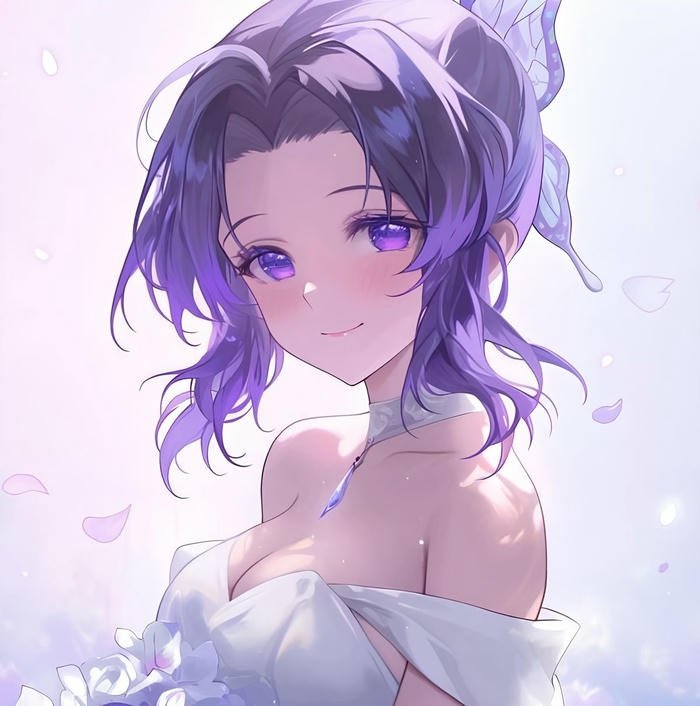 Ảnh avatar shinobu ánh nhìn rất dịu