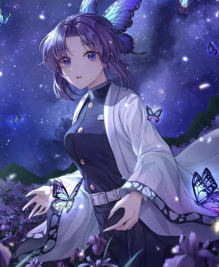 Ảnh avatar shinobu mang vẻ đẹp lạ