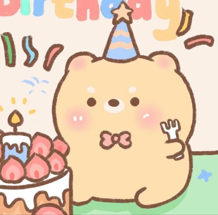 Ảnh avatar sinh nhật đáng yêu dễ thương