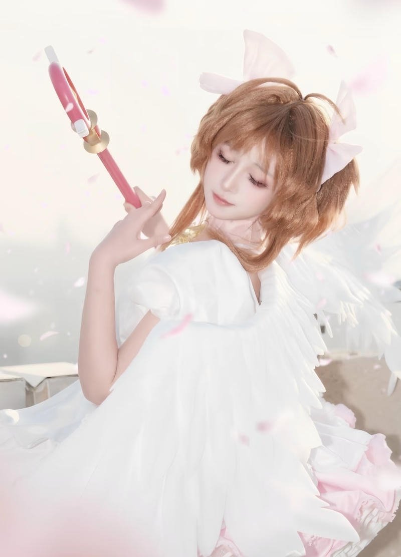 Ảnh cosplay Sakura với phong cách đáng yêu