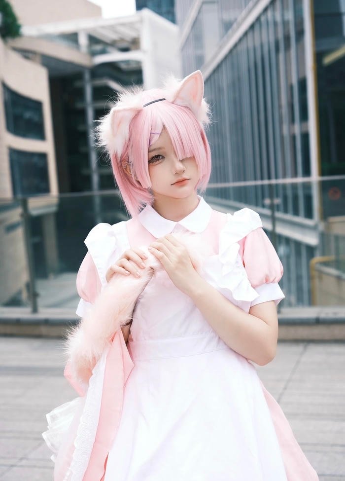 Ảnh cosplay cute nhân vật đáng yêu với phụ kiện xinh xắn