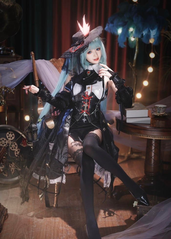 Ảnh gái xinh cosplay thể hiện phong cách nhân vật nổi bật