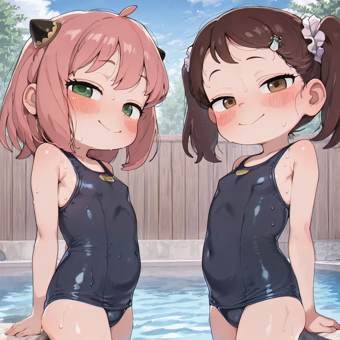 Ảnh hentai Anya quyến rũ với vòng một khủng