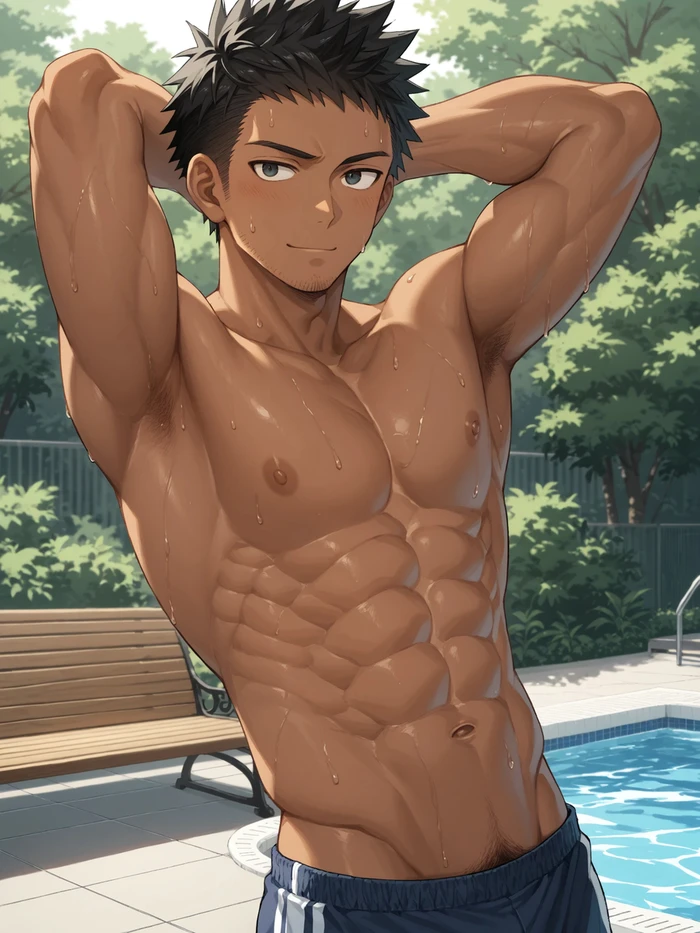 Ảnh hentai gay chàng trai cuốn hút trong khoảnh khắc ôm