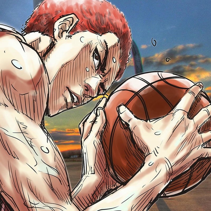 Ảnh hoạt hình anime chủ đề bóng rổ