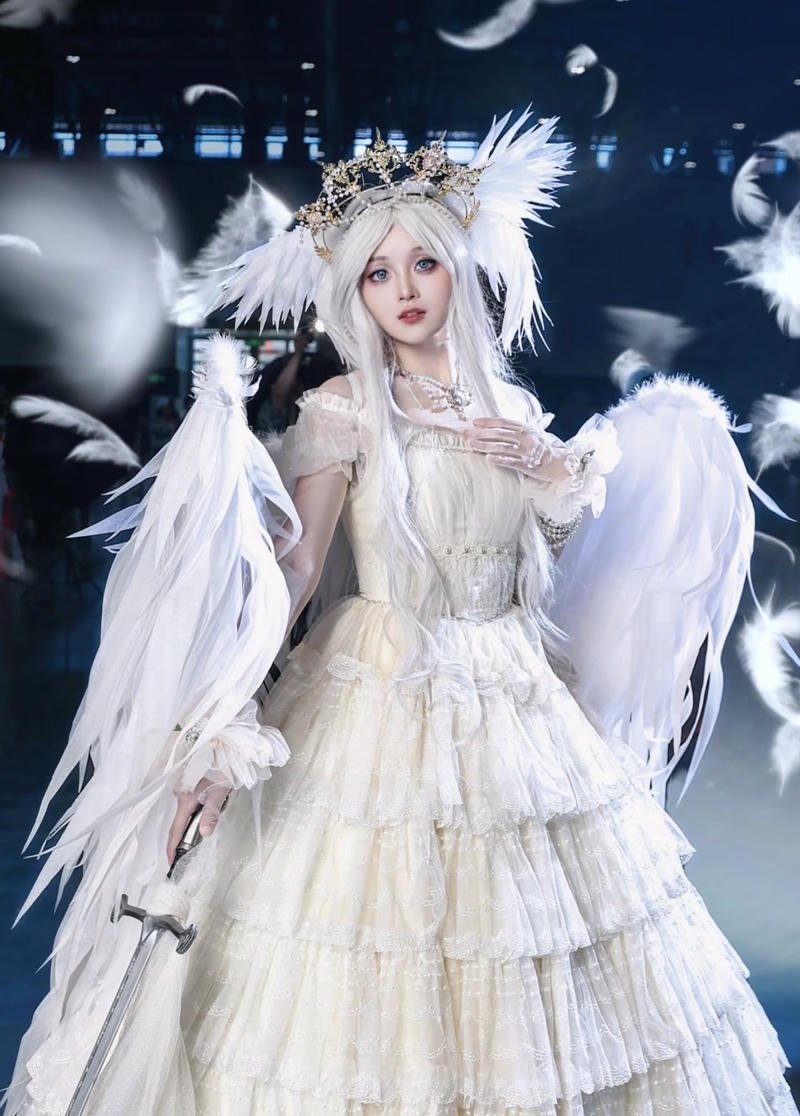 Ánh mắt bình yên mang cảm hứng thiên thần