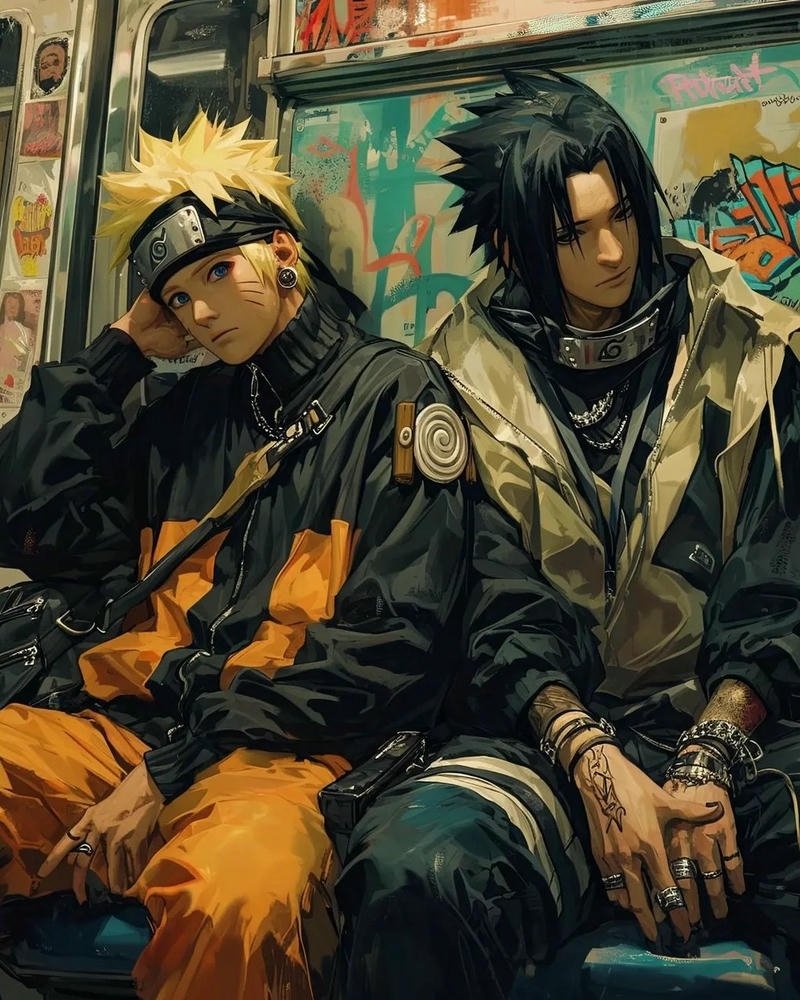 Ảnh nhân vật anime cùng người bạn thân