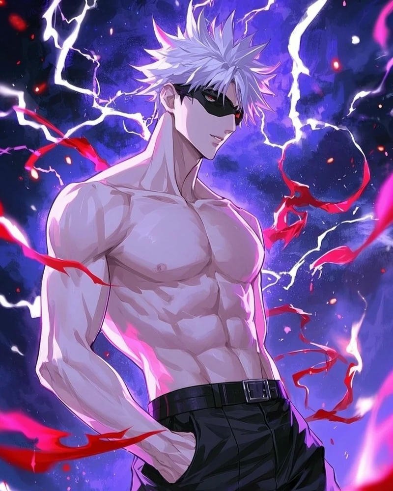 Anime nam 6 múi cơ bụng nổi bật