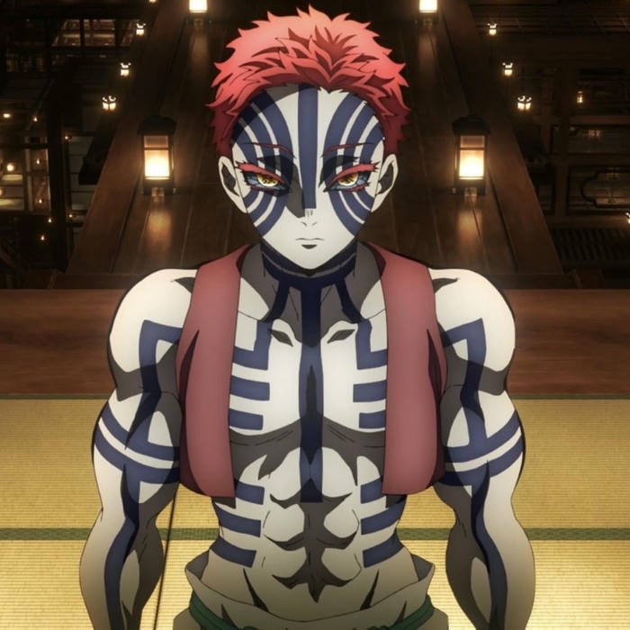 Avatar akaza đẹp cá tính sắc lạnh