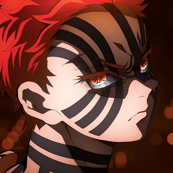 Avatar akaza mạnh mẽ nổi bật riêng biệt