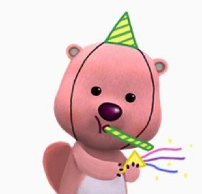 Avatar loopy biểu hiện vui nhộn đáng yêu