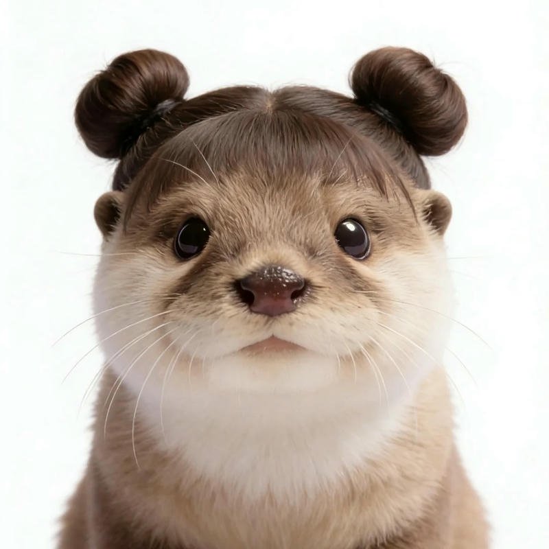 Avatar rái cá vô tri biểu cảm đơ đơ tạo cảm giác buồn cười