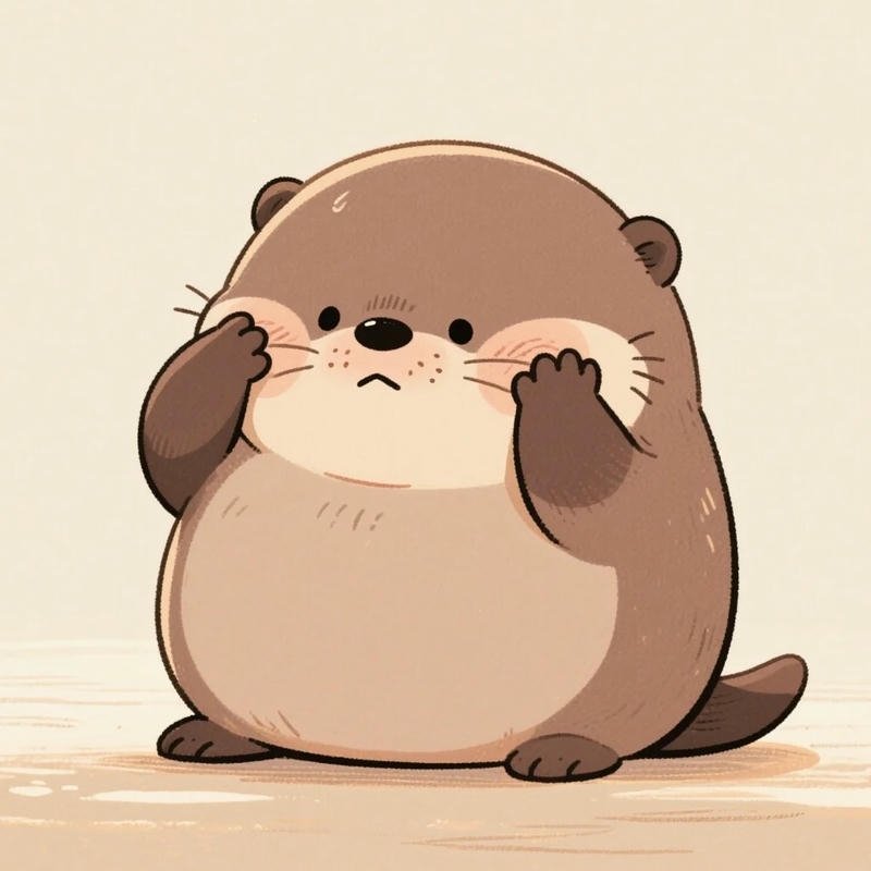 Avatar rái cá vô tri thần thái bình thản nhưng rất buồn cười