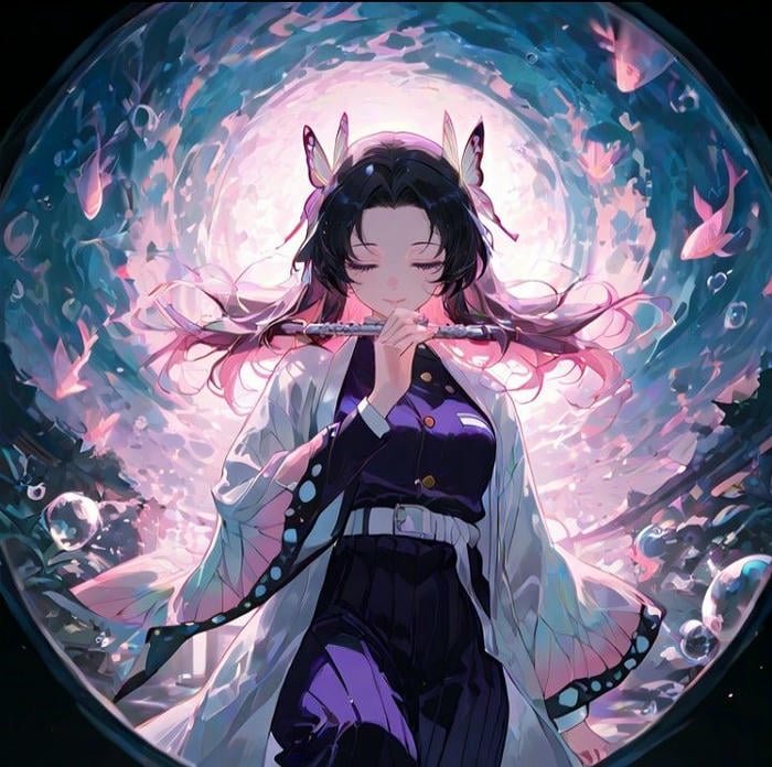 Avatar shinobu nhẹ nhàng rất ấn tượng