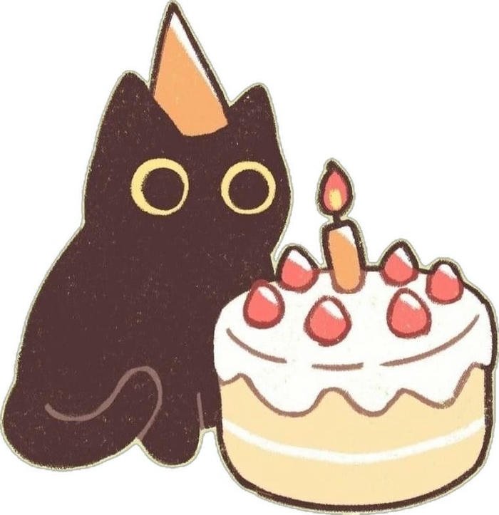 Avatar sinh nhật cảm giác vui