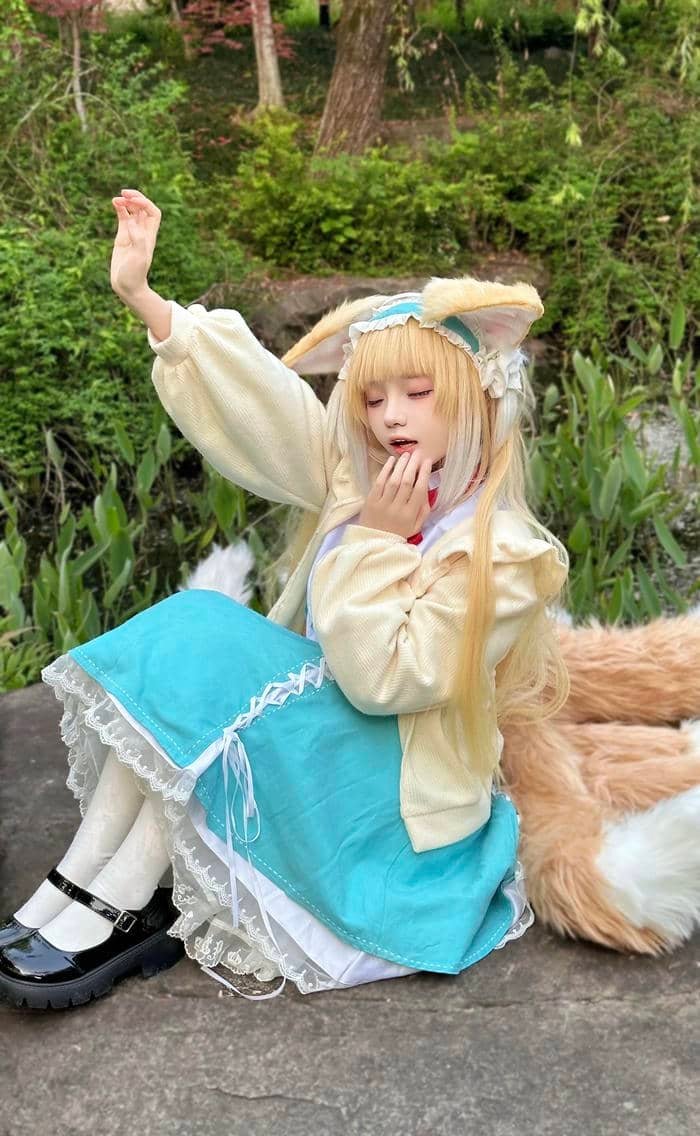 Bức ảnh cosplay cute cho thấy sự yêu thích nhân vật