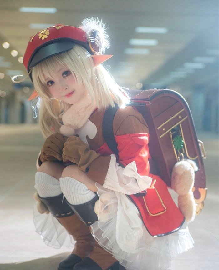 Bức ảnh cosplay cute thể hiện tạo hình dễ thương rõ ràng