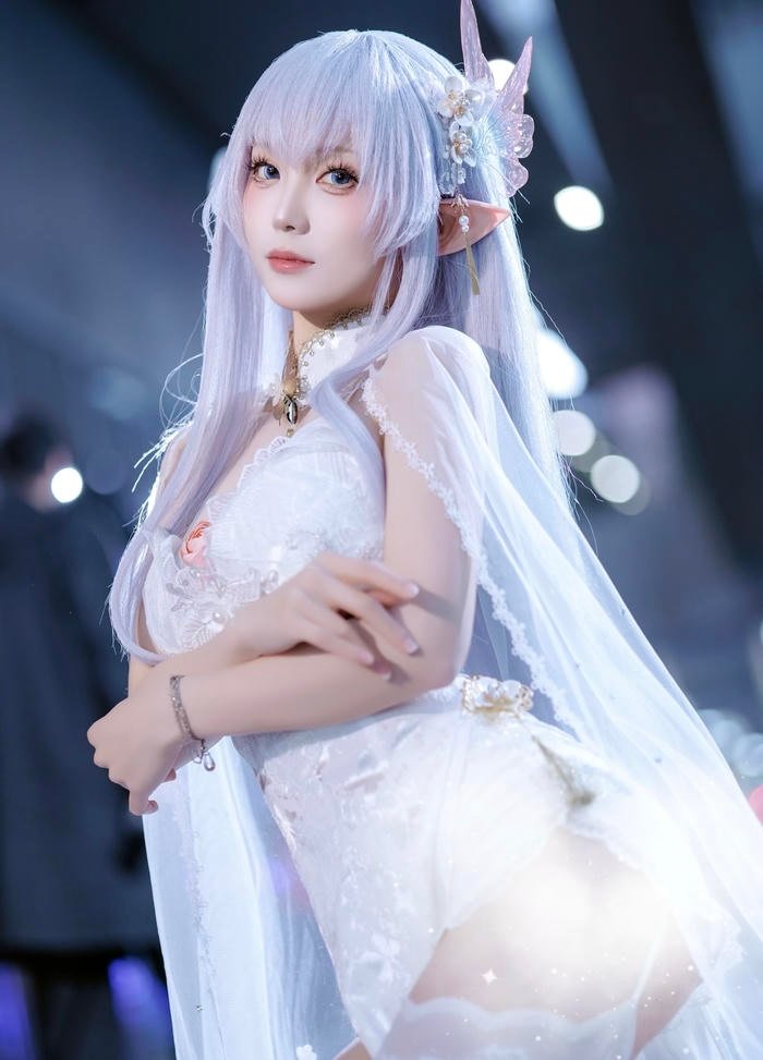 Bức hình cosplay anime thể hiện hình ảnh ấn tượng