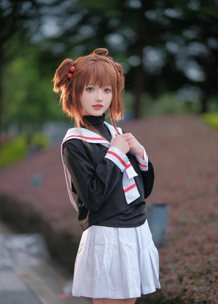Bức hình cosplay cute mang lại hình ảnh tươi sáng