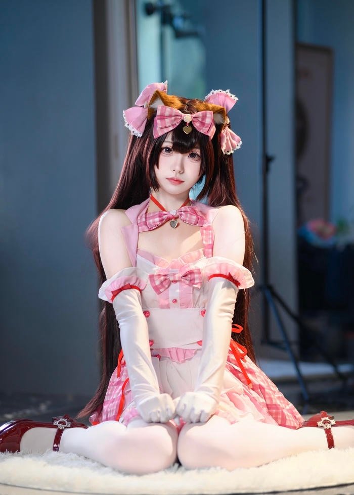 Bức hình cosplay cute thể hiện nét đáng yêu tự nhiên