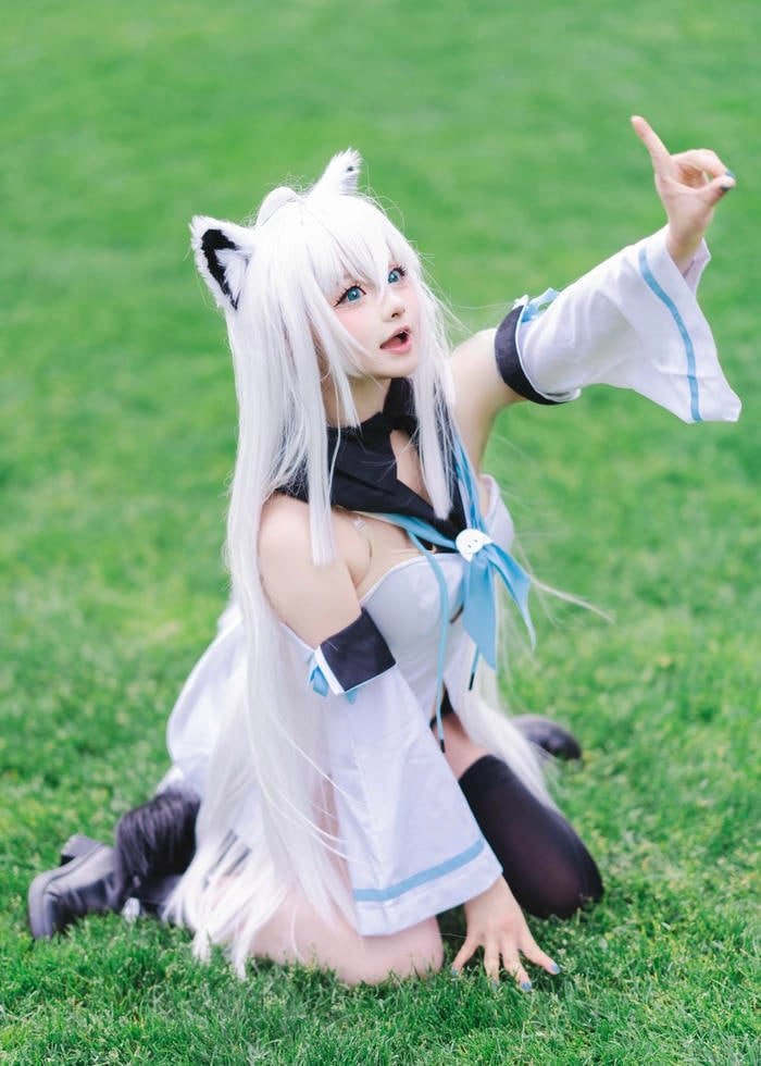 Bức hình gái xinh cosplay thể hiện nhân vật quen thuộc