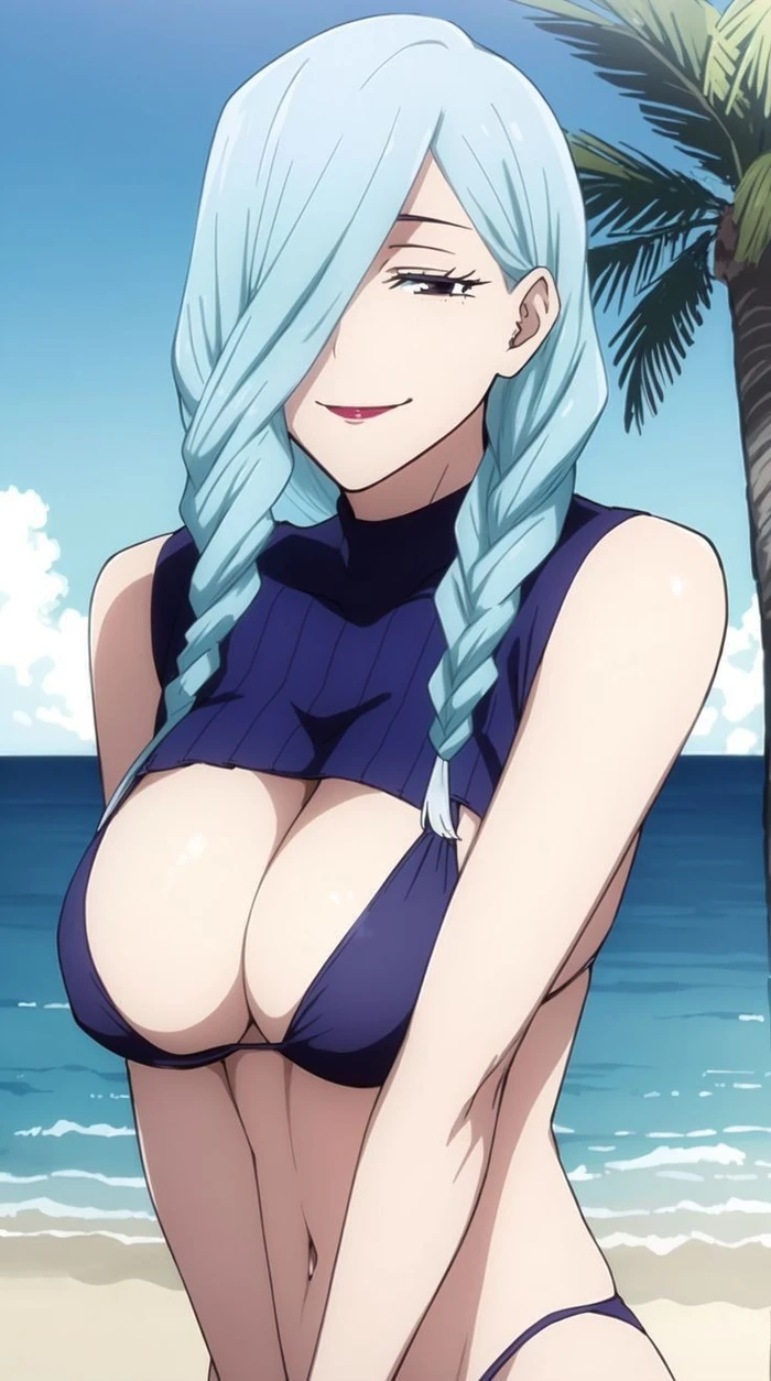 Cô gái Mei Mei hentai lộ ngực tròn căng hấp dẫn