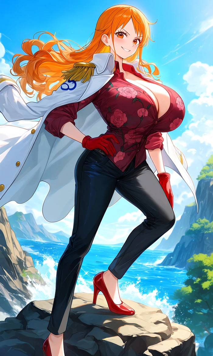 Cô nàng Nami Hentai nóng bỏng body hoàn hảo