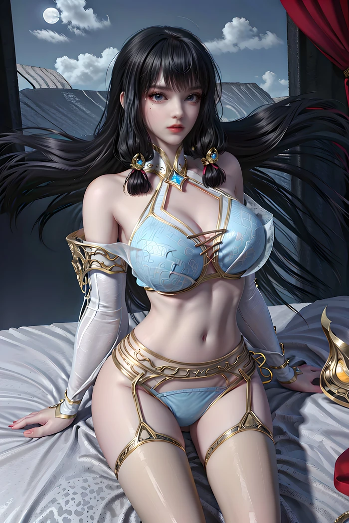 Cosplay anime sexy với ngực khủng hút hồn