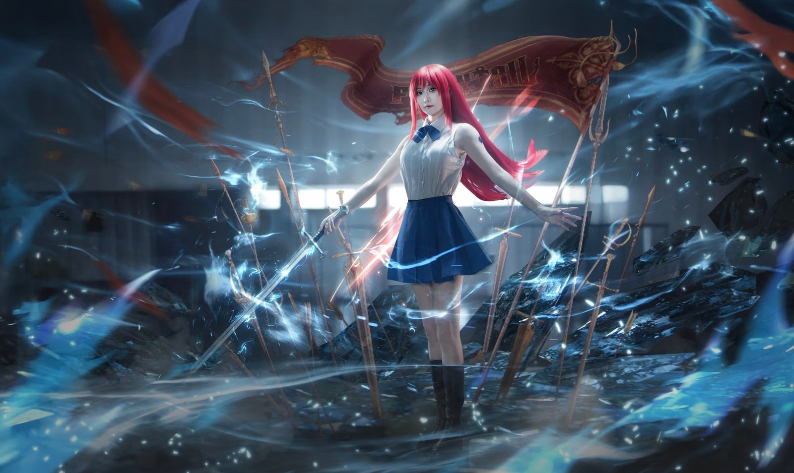 Cosplay erza thumbnail