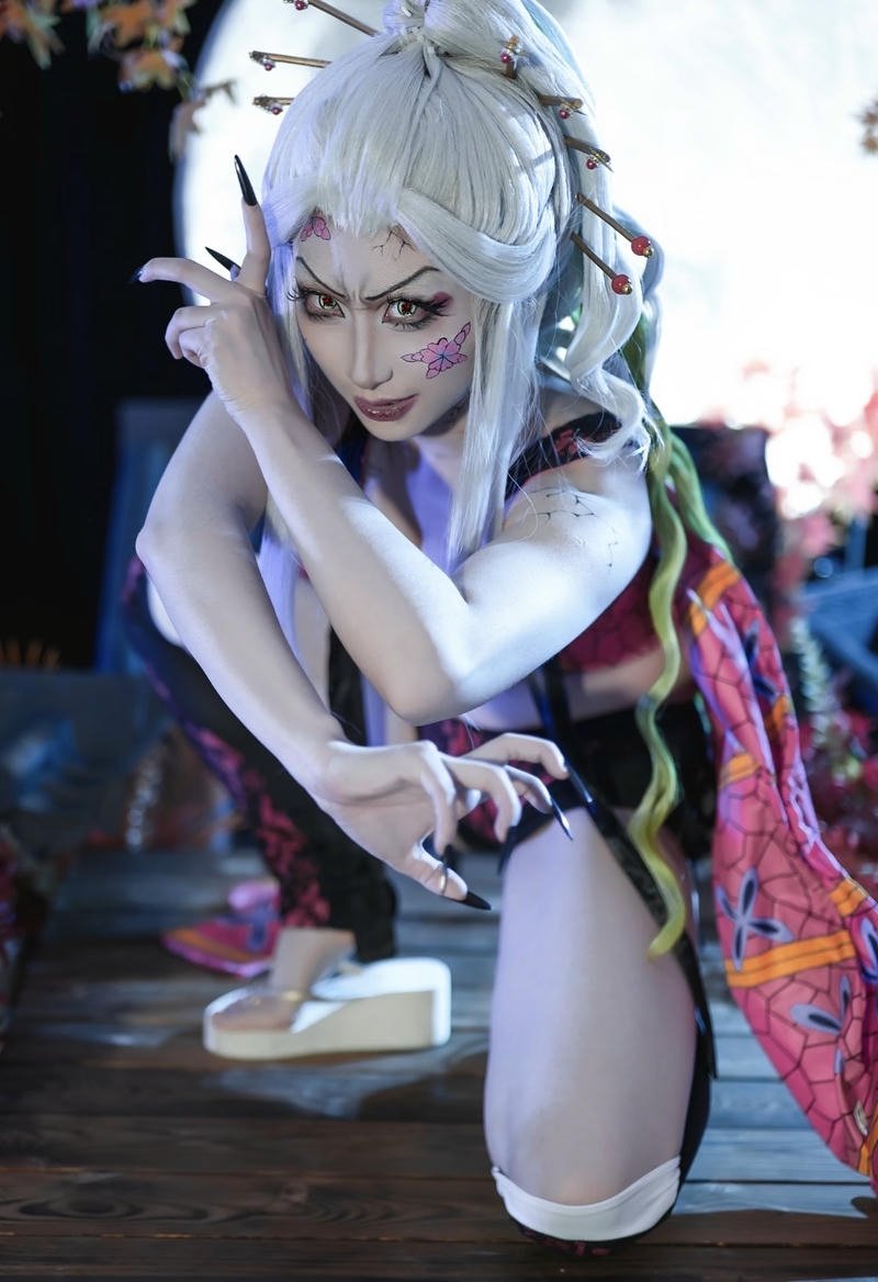 Daki cosplay tái hiện nhân vật nữ quỷ nổi tiếng
