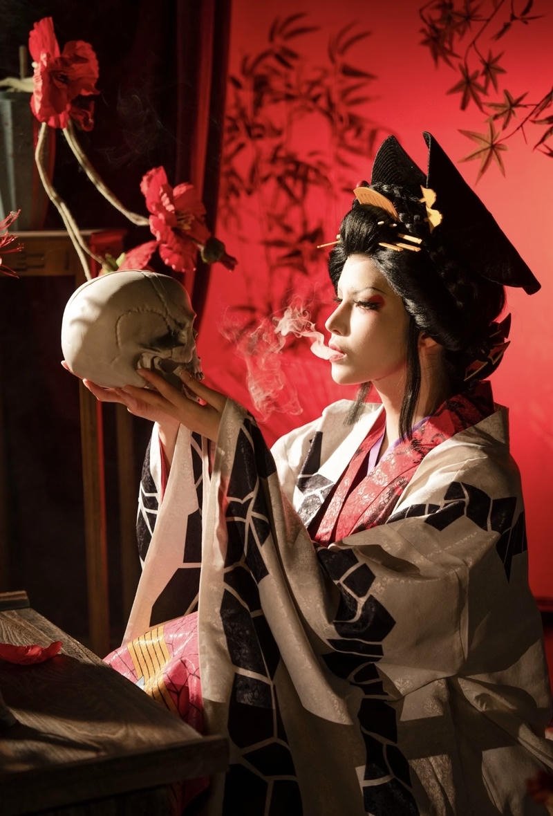 Daki cosplay thể hiện vẻ đẹp nguy hiểm của thượng huyền