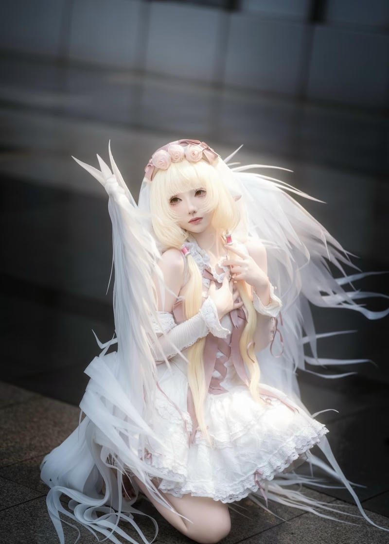 Dáng vẻ thanh thoát gợi hình tượng thiên thần