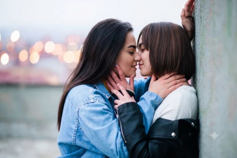 Đôi bạn gái hình sex les full body gợi tình