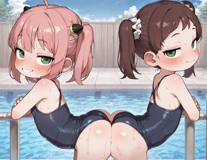 Hình Anya Spy x Family hentai bikini nóng bỏng
