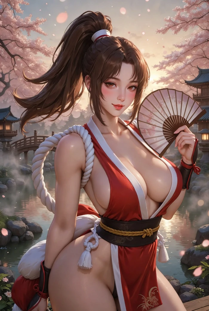 Hình Mai Shiranui manga R34 đít tròn nóng bỏng