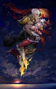 Hình ảnh soái ca hentai gay ôm vai gợi cảm
