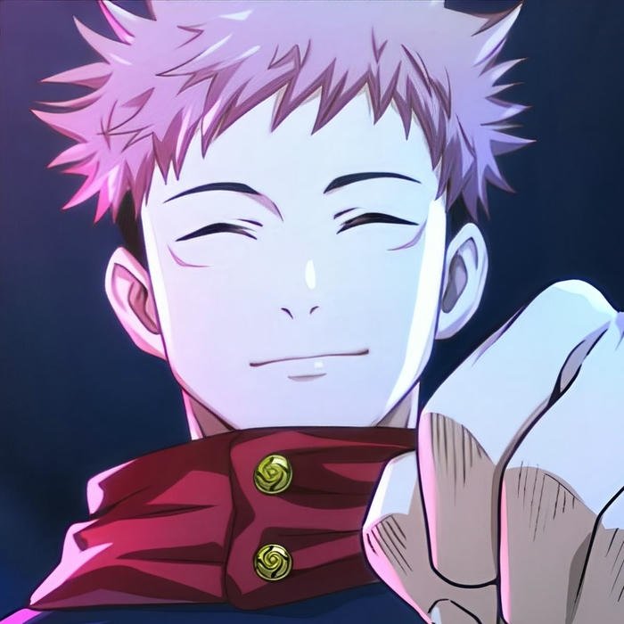 Hình avatar Yuji bảo vệ đồng đội