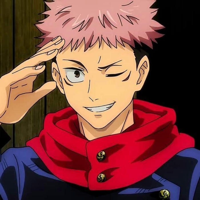 Hình avatar Yuji đối mặt lời nguyền