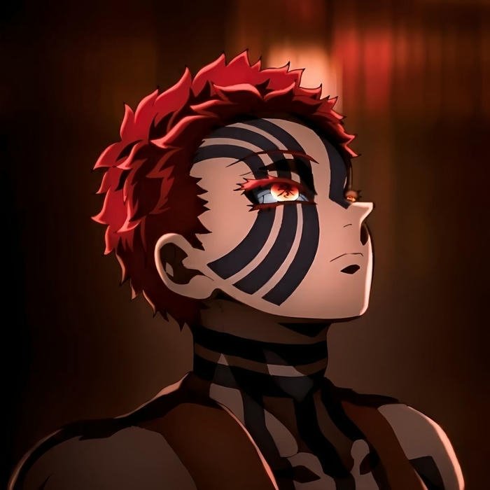 Hình avatar akaza đẹp cuốn hút