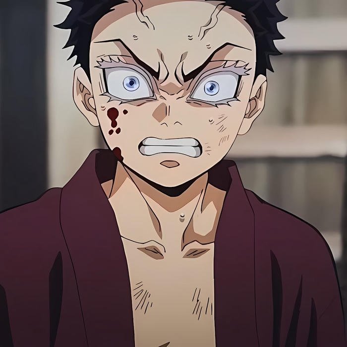 Hình avatar akaza đẹp sắc lạnh