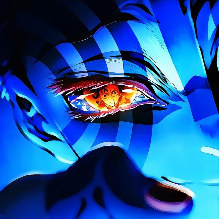 Hình avatar akaza đẹp sắc sảo