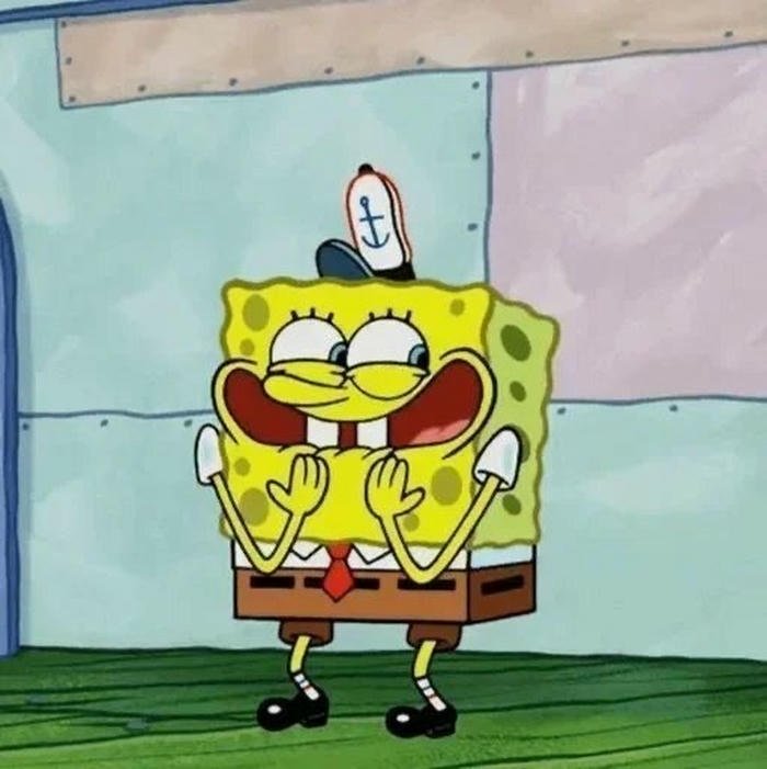 Hình avatar bọt biển màu sáng