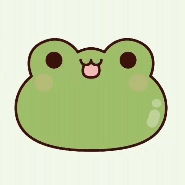 Hình avatar ếch hình dáng yêu