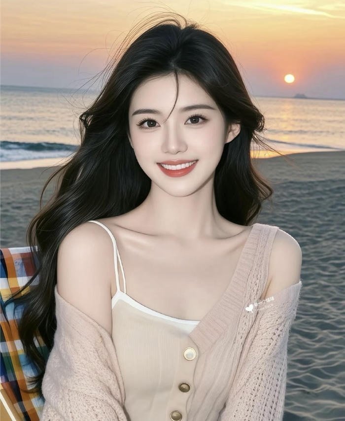 Hình avatar nữ xinh xắn hài hòa