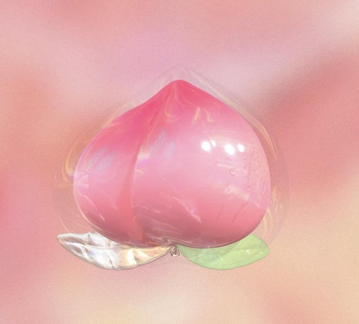 Hình avatar quả đào mềm mại nhìn ngon