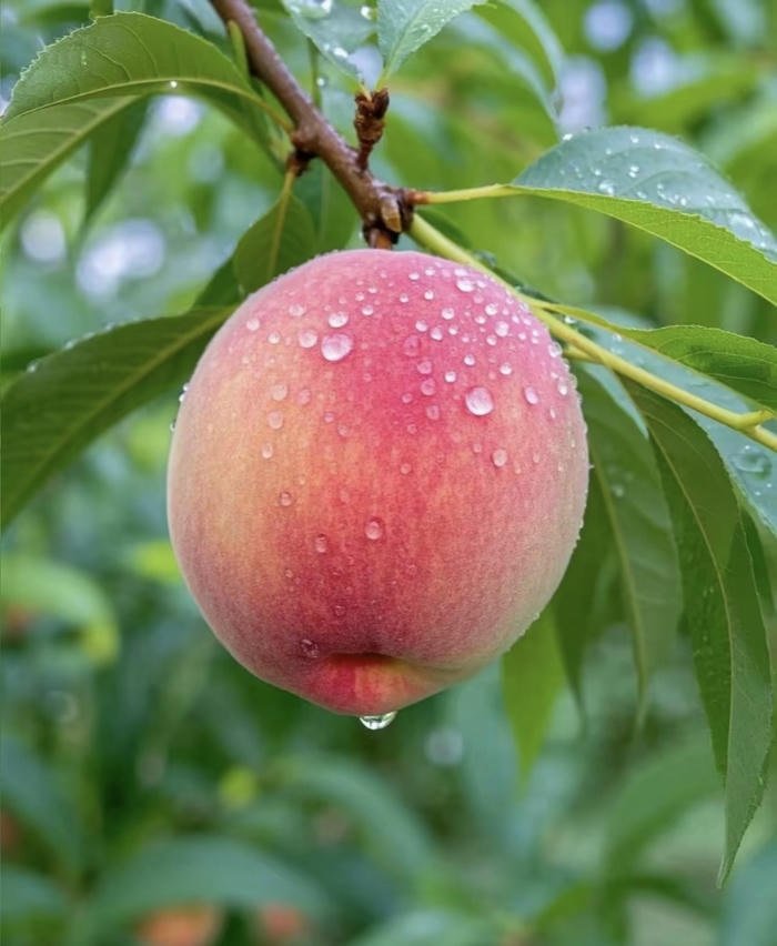 Hình avatar quả đào nhìn rất tươi