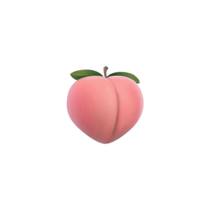 Hình avatar quả đào phong vị ngọt